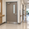 fire rated door with vision panel