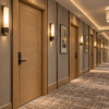 fire rated hotel wood door