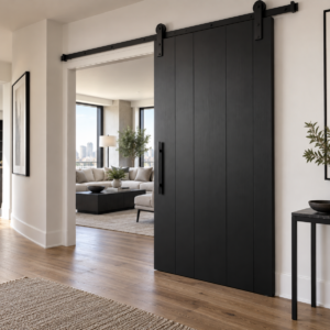 contemporary sliding door