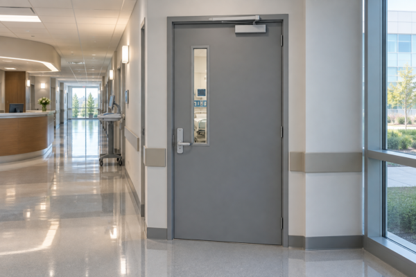fire rated vision panel door