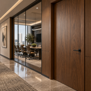 soundproof wood door