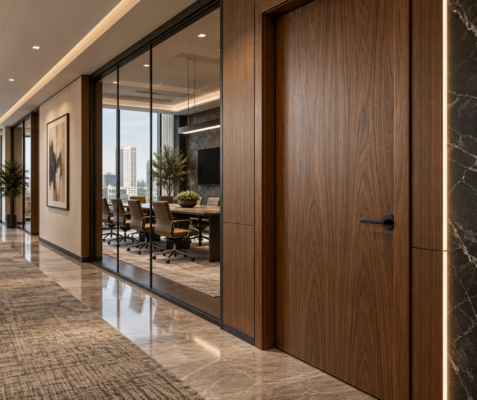 soundproof wood door