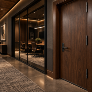 acoustic soundproof door,