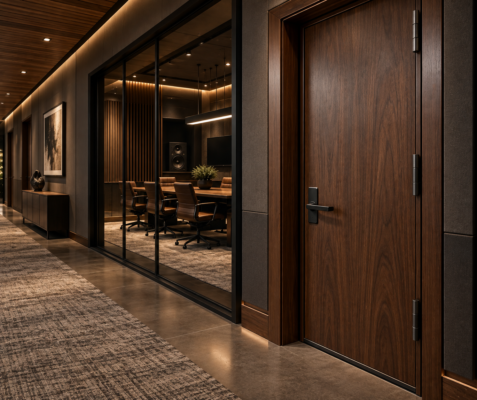 acoustic soundproof door,