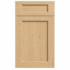 Oak Blonde frameless cabinet