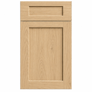 Oak Blonde frameless cabinet
