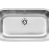 Drawn Kitchen Sink Undermount Single Bowl